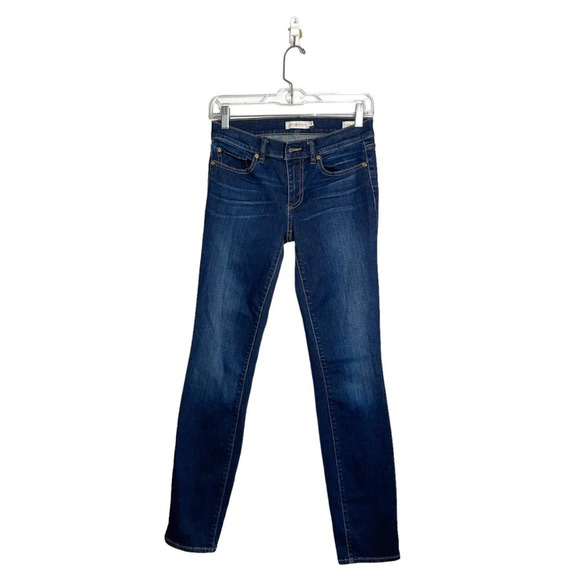 Tory Burch Dark Wash Low Rise Super Skinny Jeans 26 Women’s - Picture 2 of 15